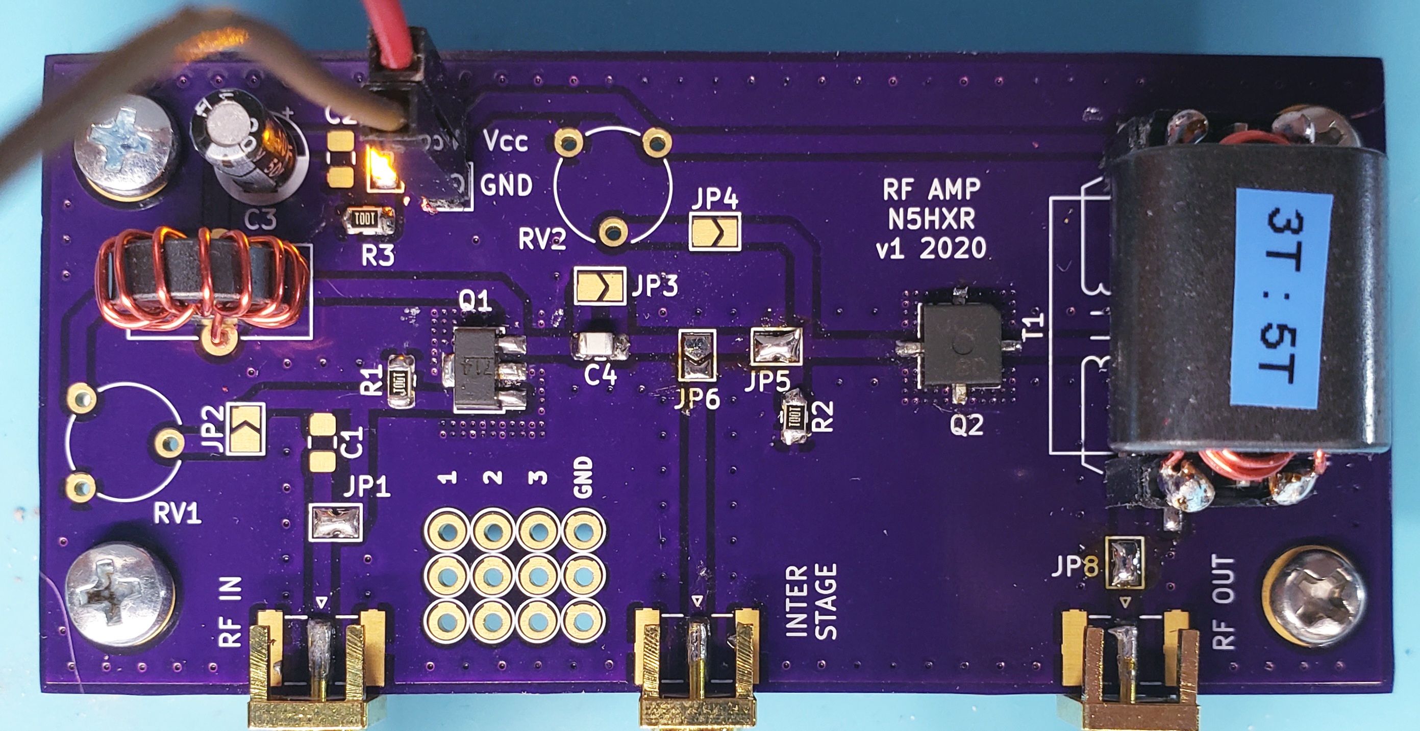 An HF Power Amplifier with Real RF Transistors