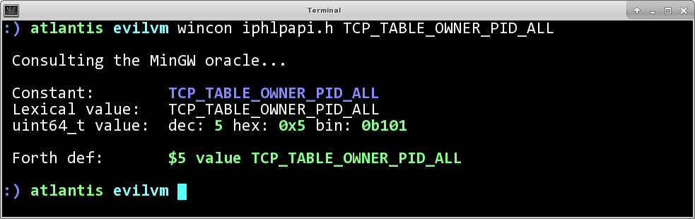 wincon and TCP_TABLE_OWNER_PID_ALL